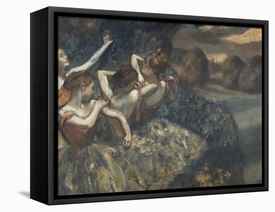 Four Dancers-Edgar Degas-Framed Premier Image Canvas