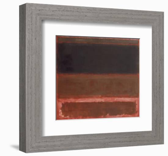 Four Darks in Red, 1958-Mark Rothko-Framed Art Print