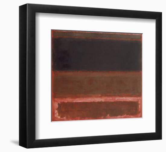 Four Darks in Red, 1958-Mark Rothko-Framed Art Print