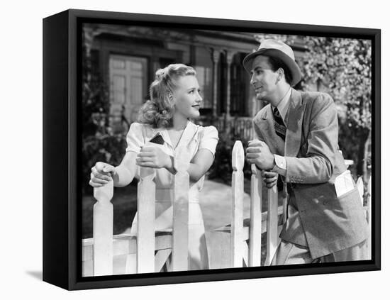 Four Daughters, Priscilla Lane, Jeffrey Lynn, 1938-null-Framed Stretched Canvas