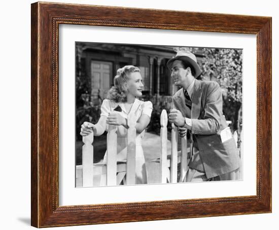 Four Daughters, Priscilla Lane, Jeffrey Lynn, 1938-null-Framed Photo