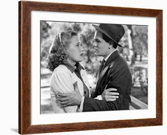 Four Daughters, Priscilla Lane, John Garfield, 1938-null-Framed Photo