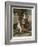 Four Dogs Lust after Their Owners' Food-Fanny Moody-Framed Photographic Print