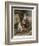 Four Dogs Lust after Their Owners' Food-Fanny Moody-Framed Photographic Print