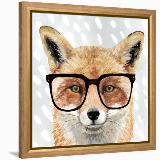 Four-eyed Forester I-Victoria Borges-Framed Stretched Canvas