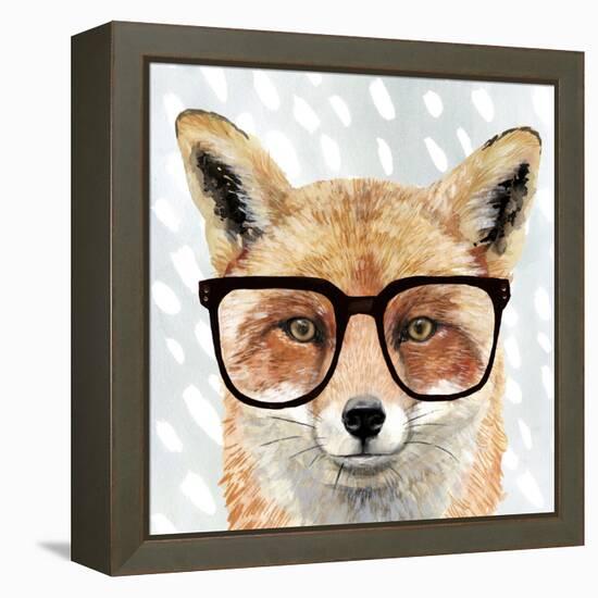 Four-eyed Forester I-Victoria Borges-Framed Stretched Canvas