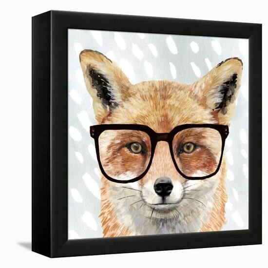 Four-eyed Forester I-Victoria Borges-Framed Stretched Canvas