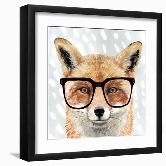 Four-eyed Forester I-Victoria Borges-Framed Art Print