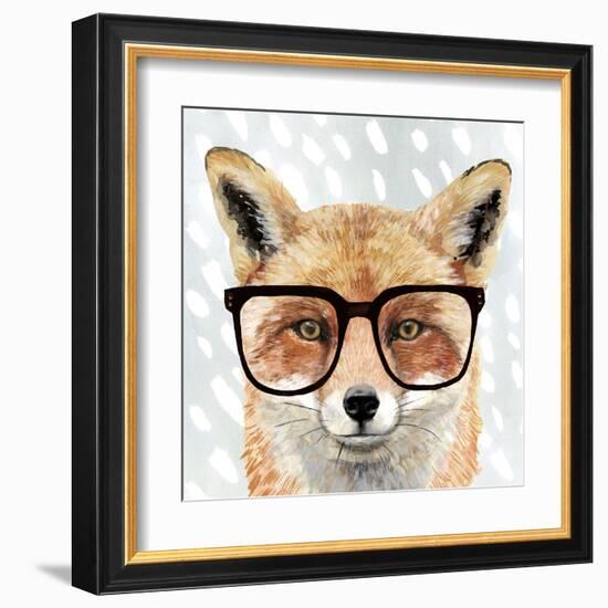 Four-eyed Forester I-Victoria Borges-Framed Art Print