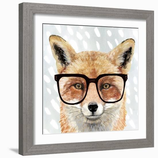 Four-eyed Forester I-Victoria Borges-Framed Art Print