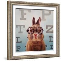 Four Eyes-Lucia Heffernan-Framed Art Print