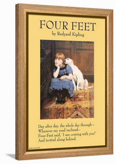 Four Feet-null-Framed Stretched Canvas