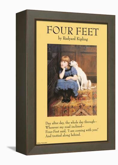 Four Feet-null-Framed Stretched Canvas