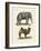 Four-Footed Animals-null-Framed Giclee Print