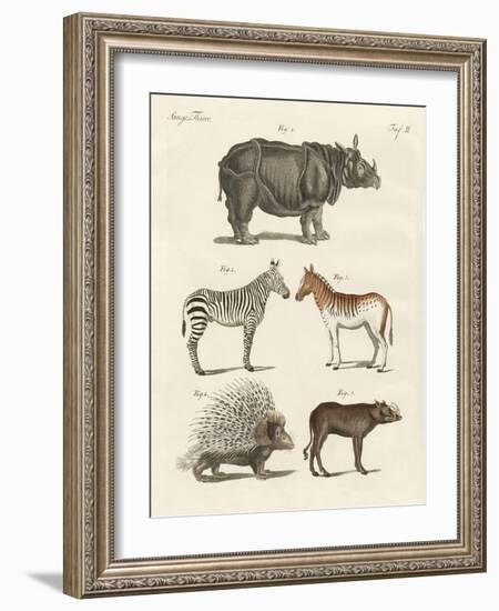 Four-Footed Animals-null-Framed Giclee Print