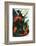 Four Foxes , Postcard to Kandinsky, c.1913-Franz Marc-Framed Art Print