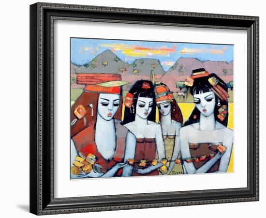 Four from Ys, 2004-Endre Roder-Framed Giclee Print