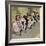 Four Girls Dancing Cancan-Bettmann-Framed Giclee Print