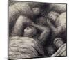 Four Grey Sleepers, 1941-Henry Moore-Mounted Giclee Print