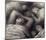 Four Grey Sleepers, 1941-Henry Moore-Mounted Giclee Print