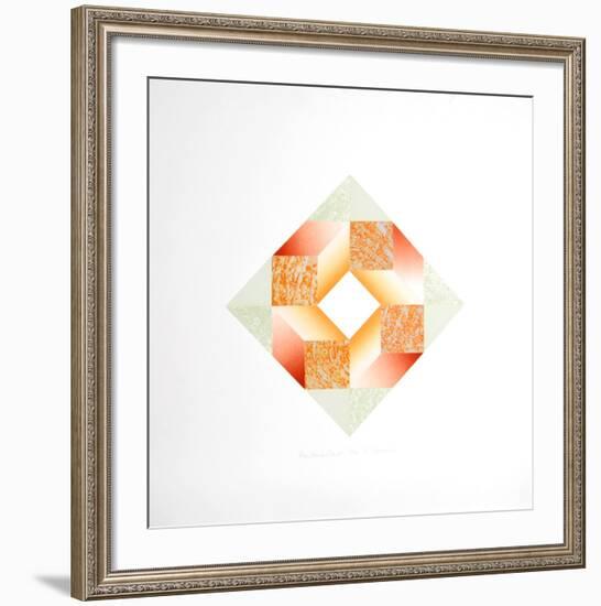 Four Hands Round-Kathy Caraccio-Framed Limited Edition