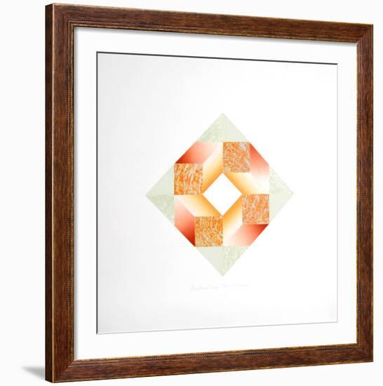 Four Hands Round-Kathy Caraccio-Framed Limited Edition