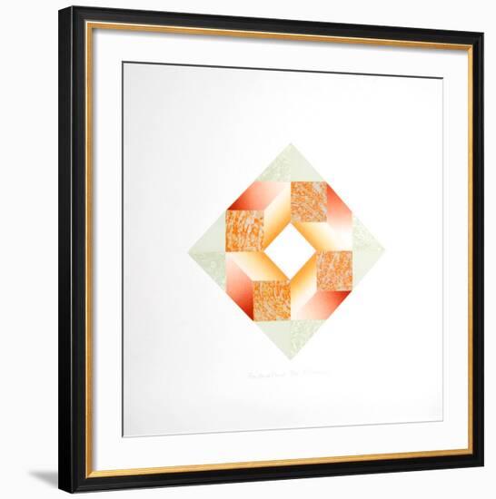 Four Hands Round-Kathy Caraccio-Framed Limited Edition