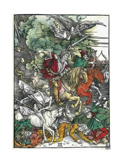 Four Horsemen Of The Apocalypse Pestilence War Famine And Death