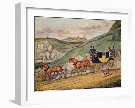 Four in Hand, 1907-James Pollard-Framed Giclee Print