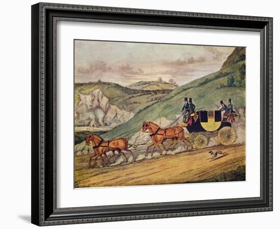 Four in Hand, 1907-James Pollard-Framed Giclee Print