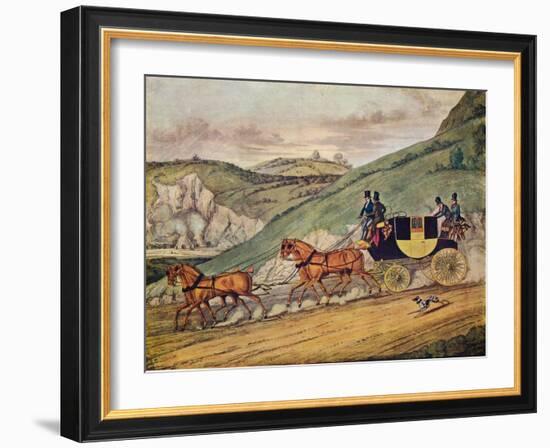 Four in Hand, 1907-James Pollard-Framed Giclee Print