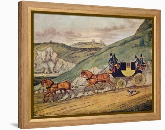 Four in Hand, 1907-James Pollard-Framed Premier Image Canvas