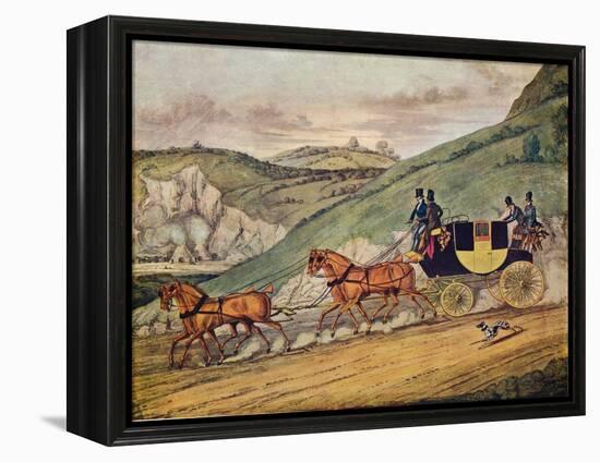 Four in Hand, 1907-James Pollard-Framed Premier Image Canvas