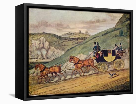 Four in Hand, 1907-James Pollard-Framed Premier Image Canvas