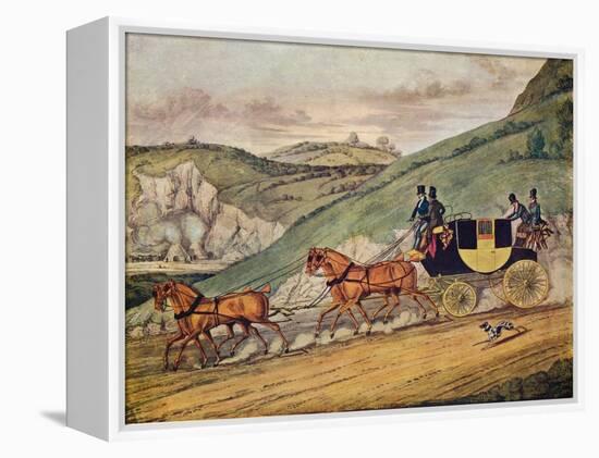 Four in Hand, 1907-James Pollard-Framed Premier Image Canvas