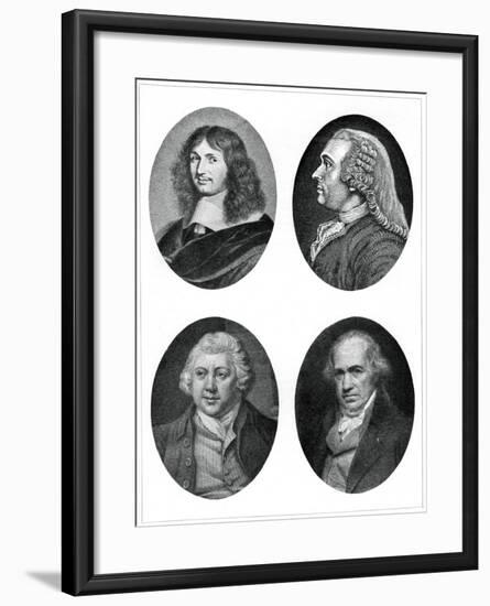 Four Industrial Reformers: Colbert, Turgot, Arkwright and Watt-null-Framed Giclee Print