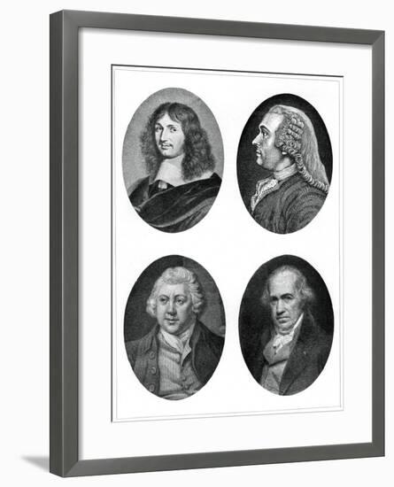 Four Industrial Reformers: Colbert, Turgot, Arkwright and Watt-null-Framed Giclee Print