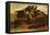 Four Jockeys Galloping-Théodore Géricault-Framed Premier Image Canvas