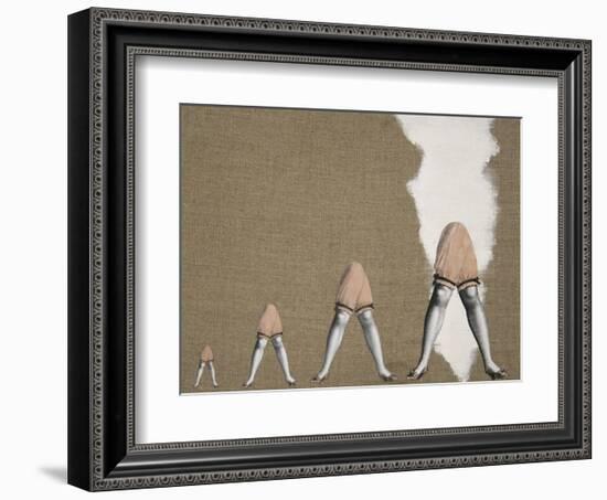 Four Knickers-Kara Smith-Framed Art Print