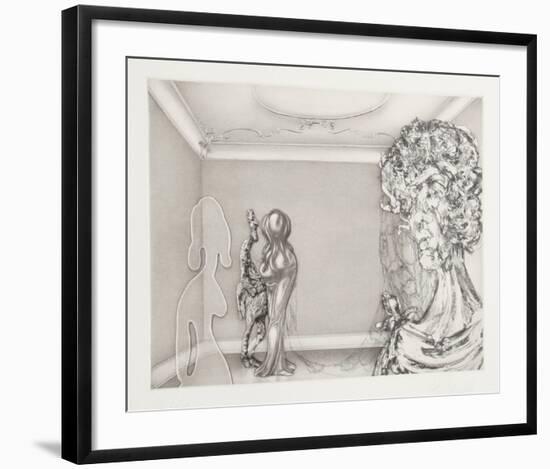 Four Ladies in A Windowless Room-Rauch Hans Georg-Framed Limited Edition