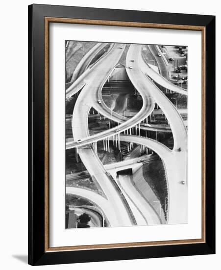 Four-Level Interchange at Turnpike-Philip Gendreau-Framed Photographic Print