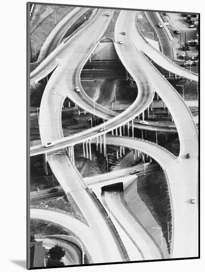Four-Level Interchange at Turnpike-Philip Gendreau-Mounted Photographic Print