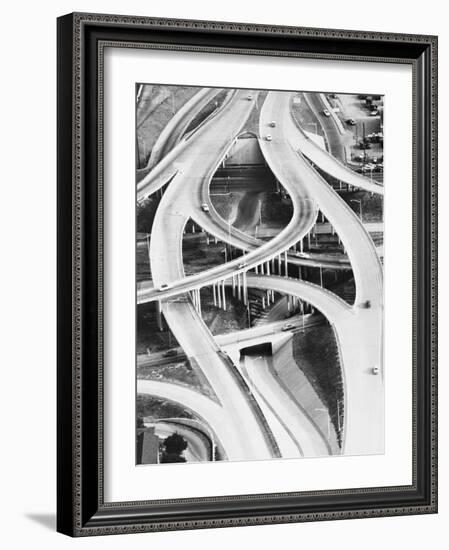 Four-Level Interchange at Turnpike-Philip Gendreau-Framed Photographic Print