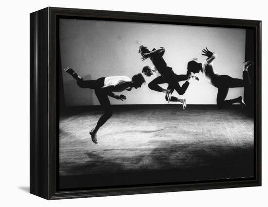 Four Male Members of the Limon Company Rehearsing-Gjon Mili-Framed Premier Image Canvas