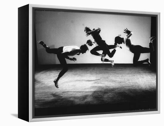 Four Male Members of the Limon Company Rehearsing-Gjon Mili-Framed Premier Image Canvas