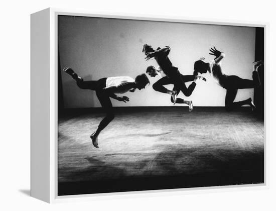 Four Male Members of the Limon Company Rehearsing-Gjon Mili-Framed Premier Image Canvas