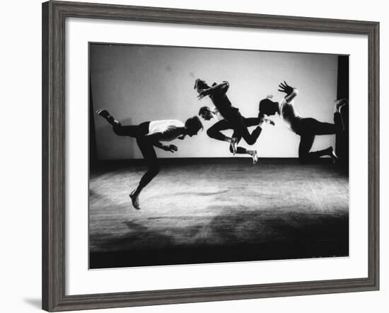 Four Male Members of the Limon Company Rehearsing-Gjon Mili-Framed Photographic Print