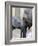 Four Month Old Elephant and Her Mother are Pictured in Hagenbeck's Zoo in Hamburg, Northern Germany-null-Framed Photographic Print