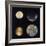 Four Moons of Jupiter, Io, Europa, Ganymede and Callisto, 1979-null-Framed Giclee Print