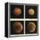 Four Moons of Jupiter. Io, Europa, Ganymede and Callisto, 1979-null-Framed Premier Image Canvas